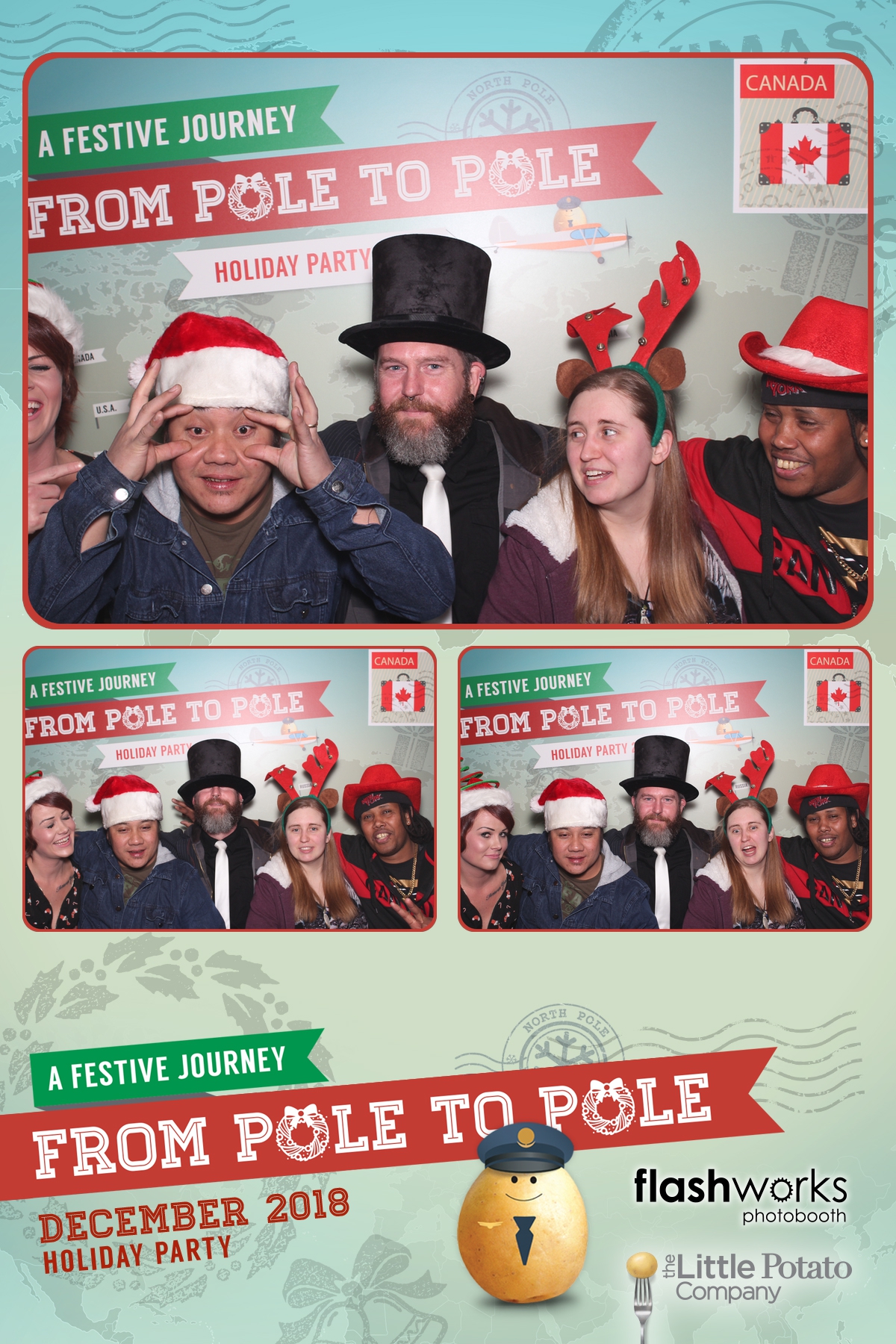 Little Potato Company Holiday Party  | View more photos from the event at gallery.flashworksphotobooth.com/u/FlashworksPhotoboothInc/Little-Potato-Company-Holiday-Party